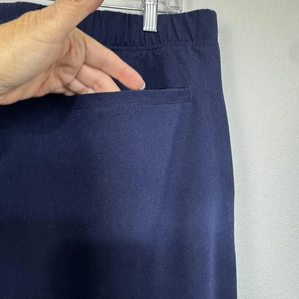 FIGS Technical Collection Scrub Pants Mens XL Navy Cargo Drawstring‎ M19SW2001